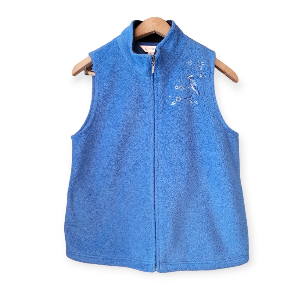 Blue Jay Embroidered Women's Vest